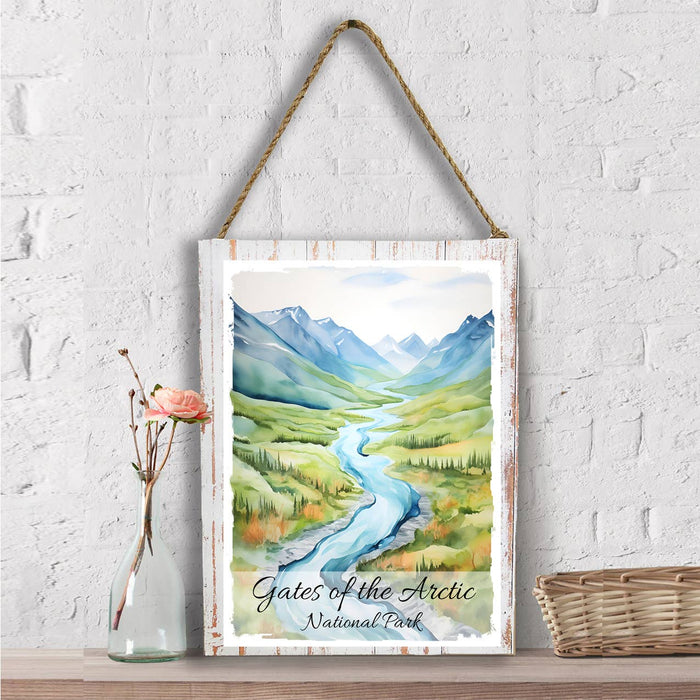 Gates of the Artic National Park Wall Decor