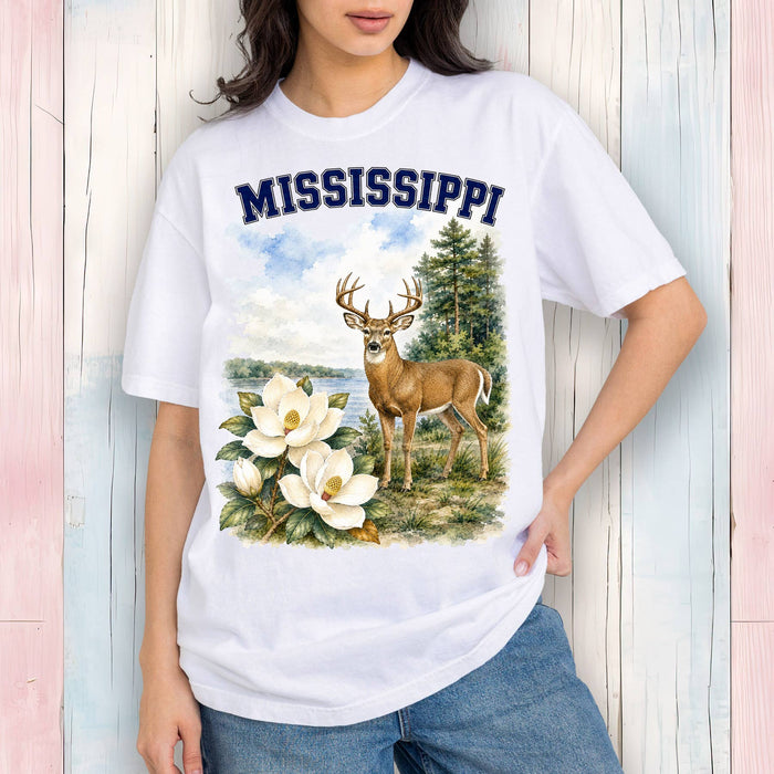 Mississippi State Bird and Animal T-Shirt