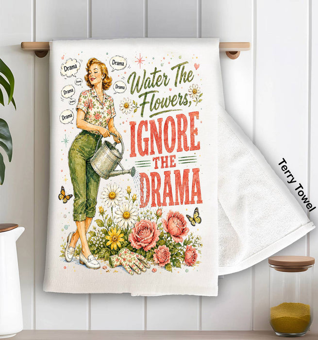 Funny ignore the Drama Kitchen Terry Towel