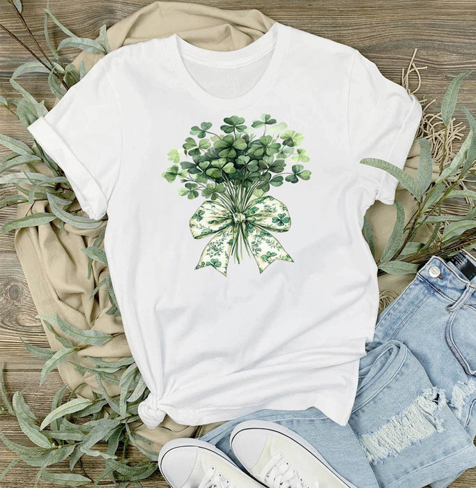 St. Patrick's Day Four Leave Clover T-Shirt
