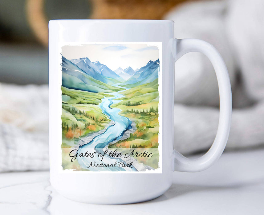 Gates of the Artic National Park Coffee Mug