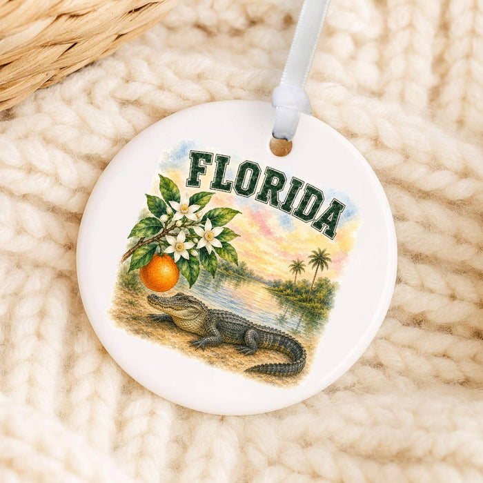 Florida State Bird and Animal Ornament