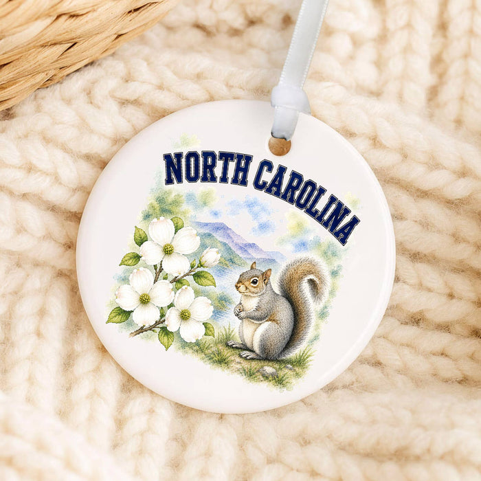 North Carolina State Bird and Animal Ornament
