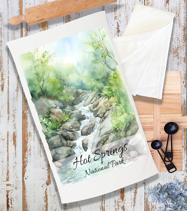 Hot Springs National Park Arkansas Terry Cloth Towel