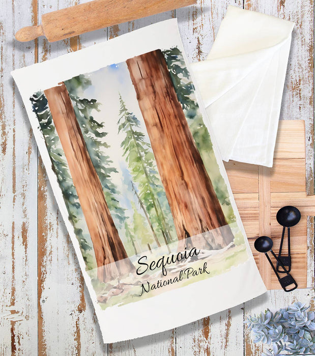Sequoia National Park California Terry Cloth Towel