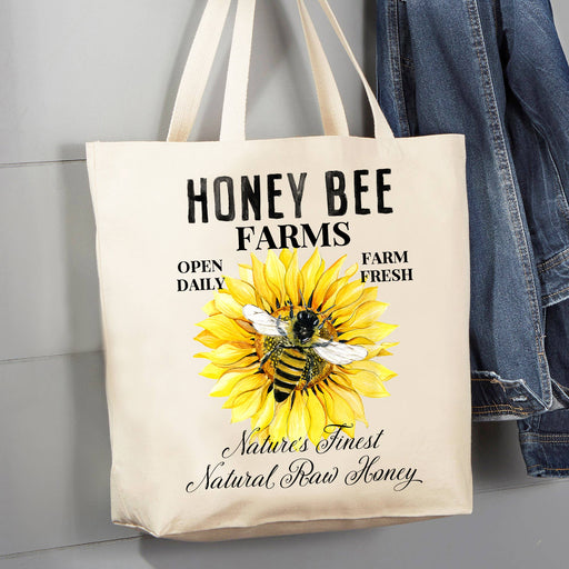 Cotton Canvas Tote Bag