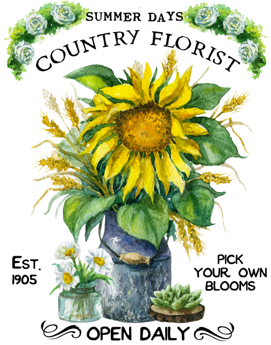 Country Florist Summer Sunflower