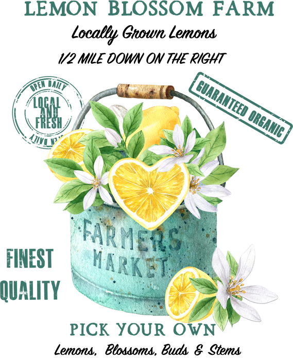 Farmers Market Lemon Blossom Farm