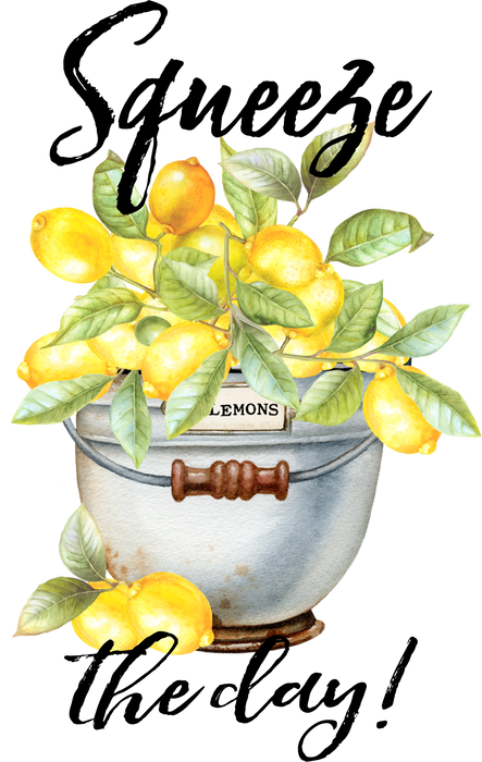 Squeeze the Day Bucket of Lemons