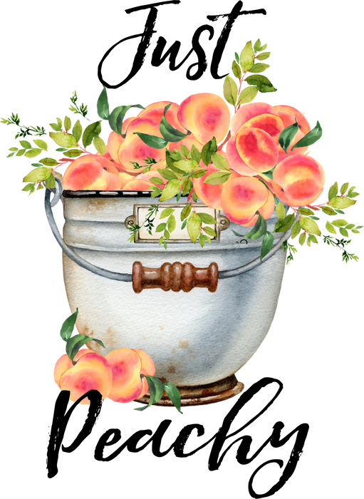 Just Peachy Bucket of Peaches