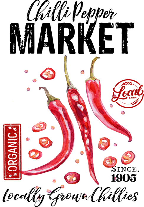 Chilli Peper Market Red Chillies