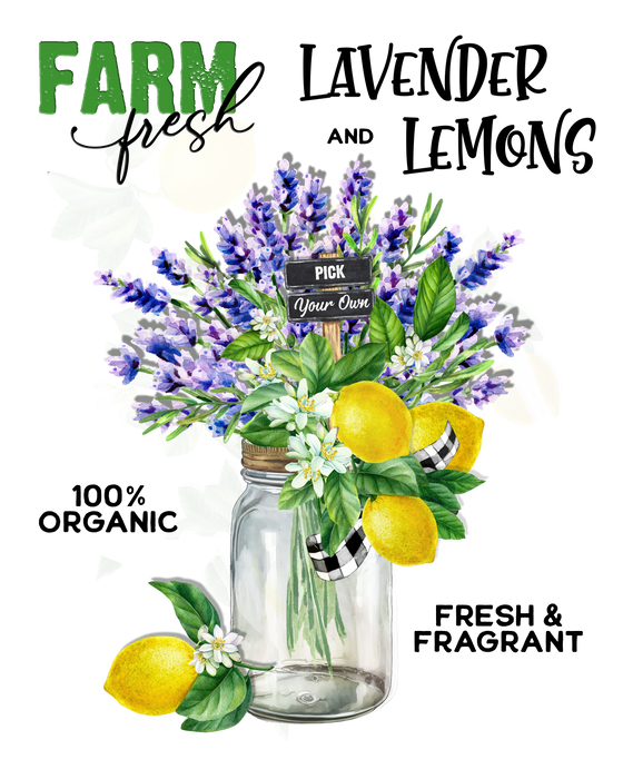 Country Lavender and Lemons