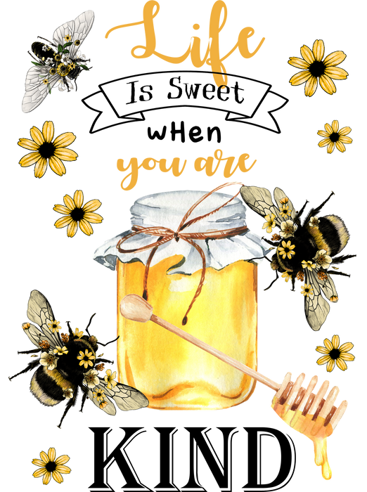 Vintage Bees Flowers Insect