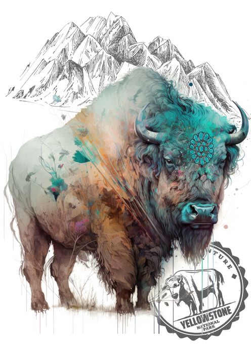 Western Buffalo Turquoise Yellowstone