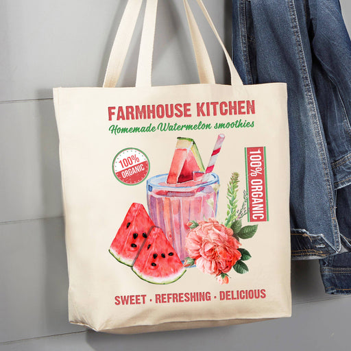 Cotton Canvas Tote Bag