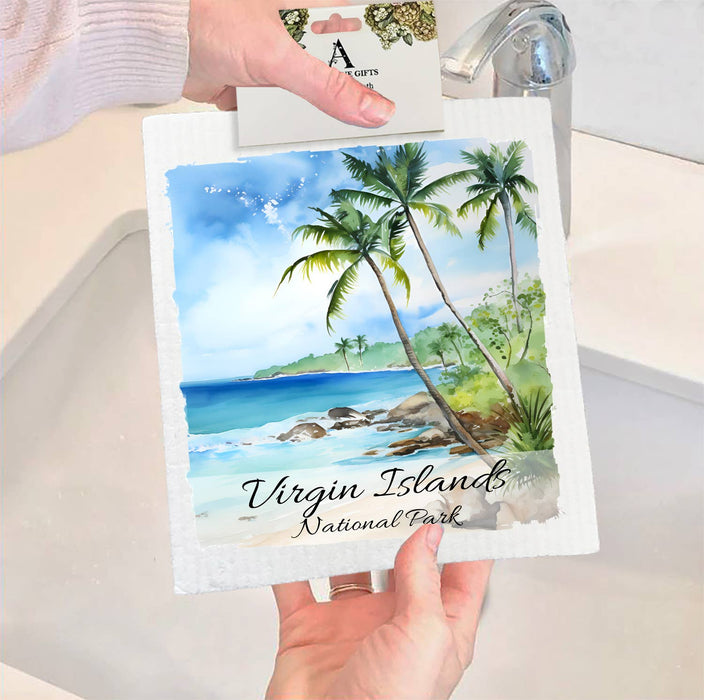 Virgin Islands National Park  SWEDISH DISH CLOTH