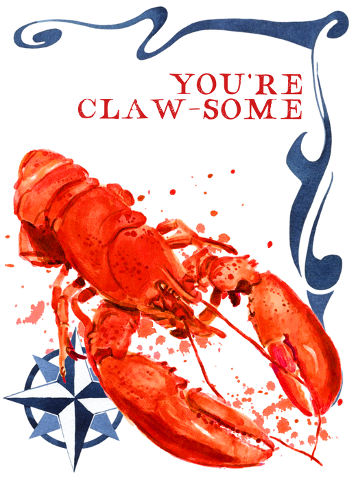 You're Claw-some Lobster Coastal
