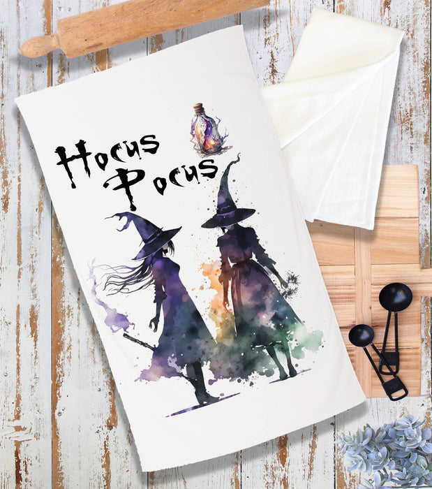 Halloween Hocus Pocus Witches Terry Cloth Towel