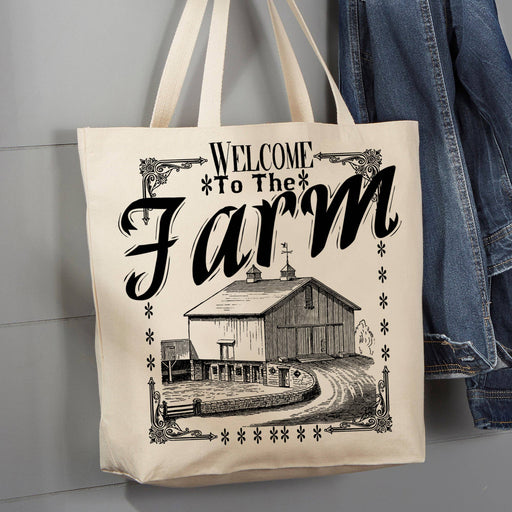 Cotton Canvas Tote Bag