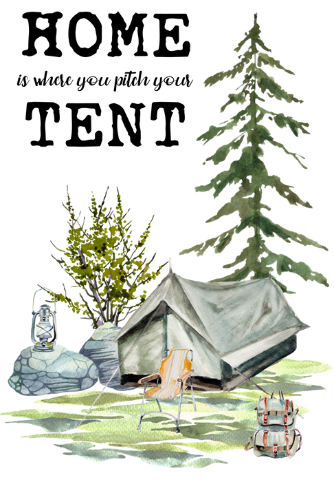 Home is where you pitch your tent