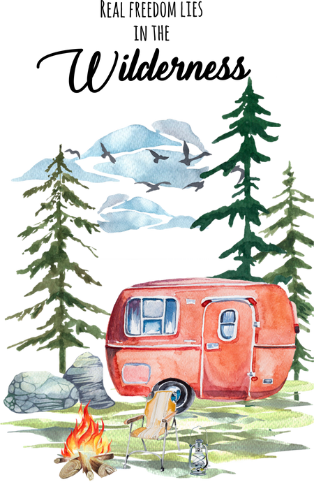 Real Freedom in Wilderness Camper