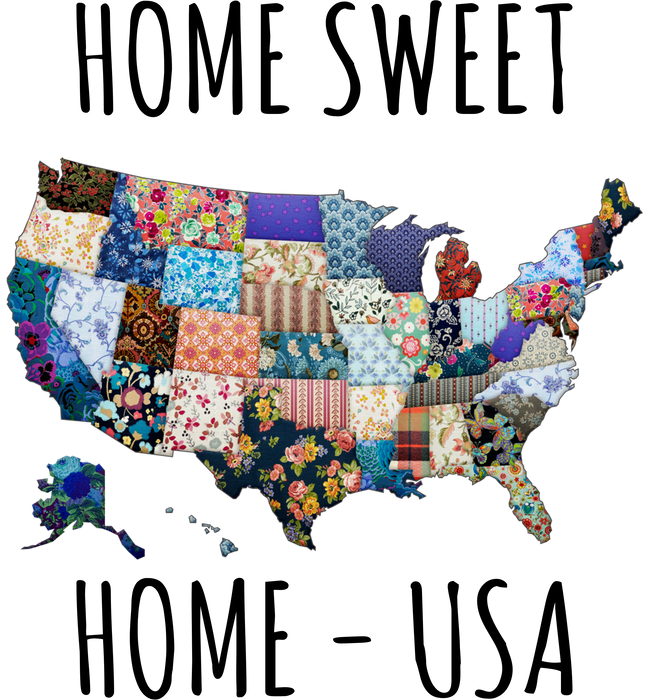 Home Sweet Home USA Patriotic