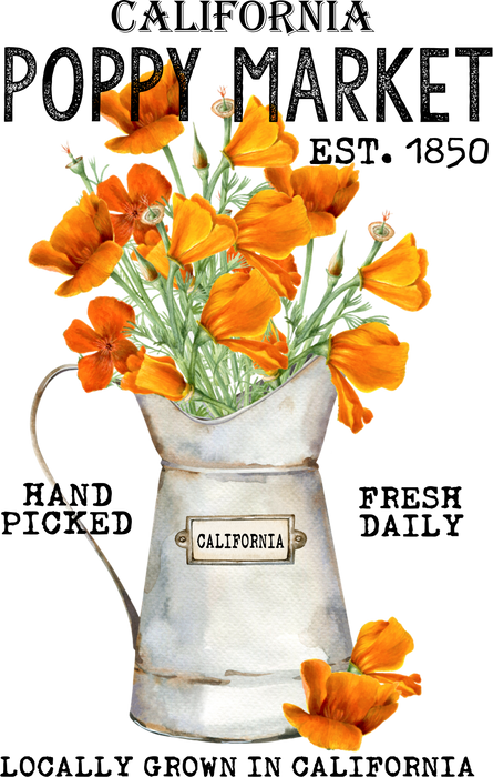 California State Flower Poppy