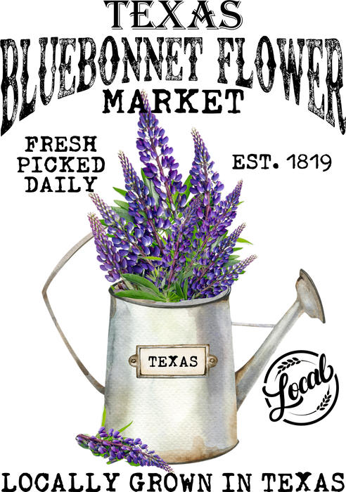 Texas State Flower Bluebonnet Souvenir
