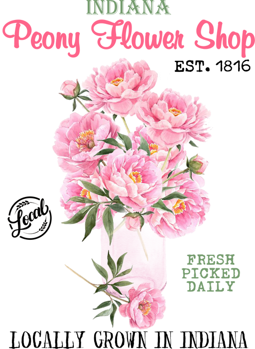 Indiana State Flower Peony