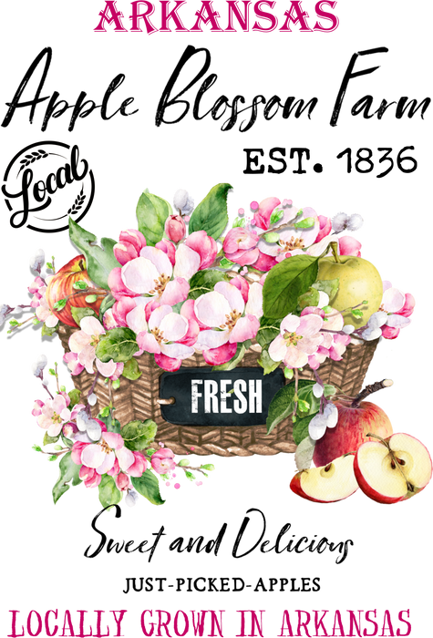 Arkansas State Flower Apple Blossom