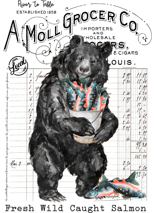 River to Table Bear and Salmon