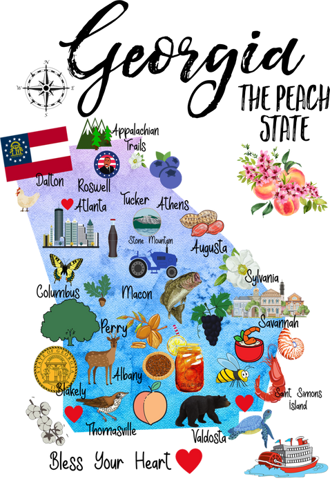 Georgia State Map