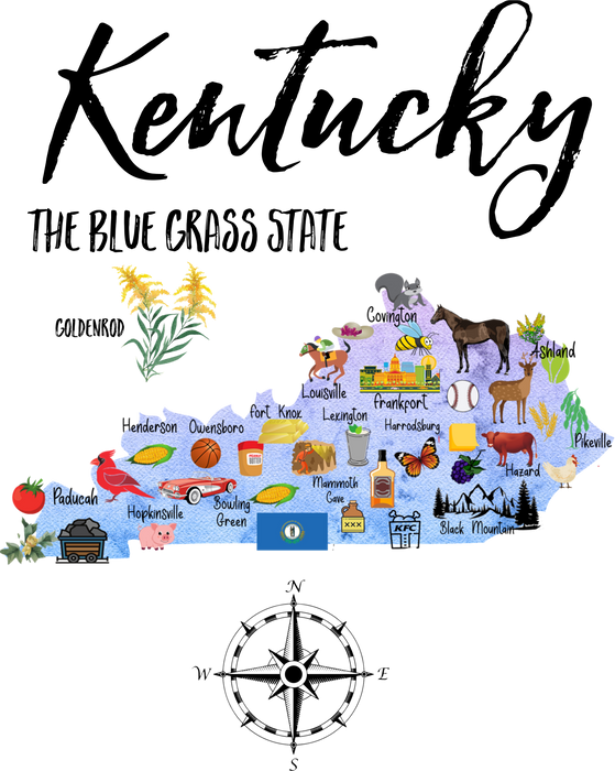 Kentucky State Map