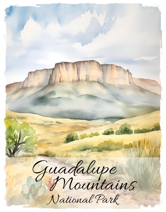 Guadalupe Mountains National Park Texas