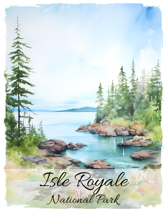 Isle Royale National Park Michigan