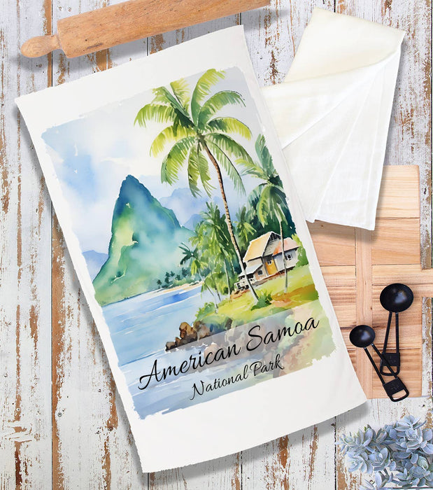 American Samoa National Park Terry Cloth Towel