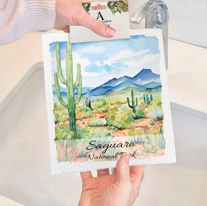 Saguaro National Park Arizonia  SWEDISH DISH CLOTH