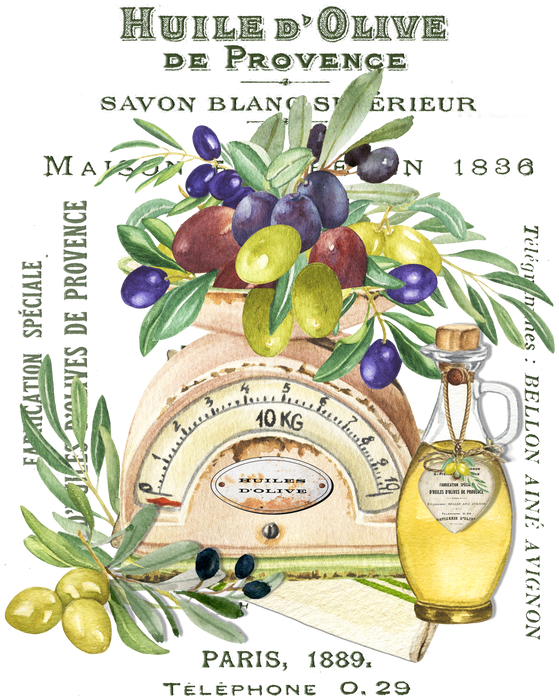 Country French Paris Huile D Olive