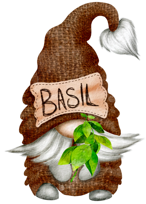 Gnome Herbs Basil