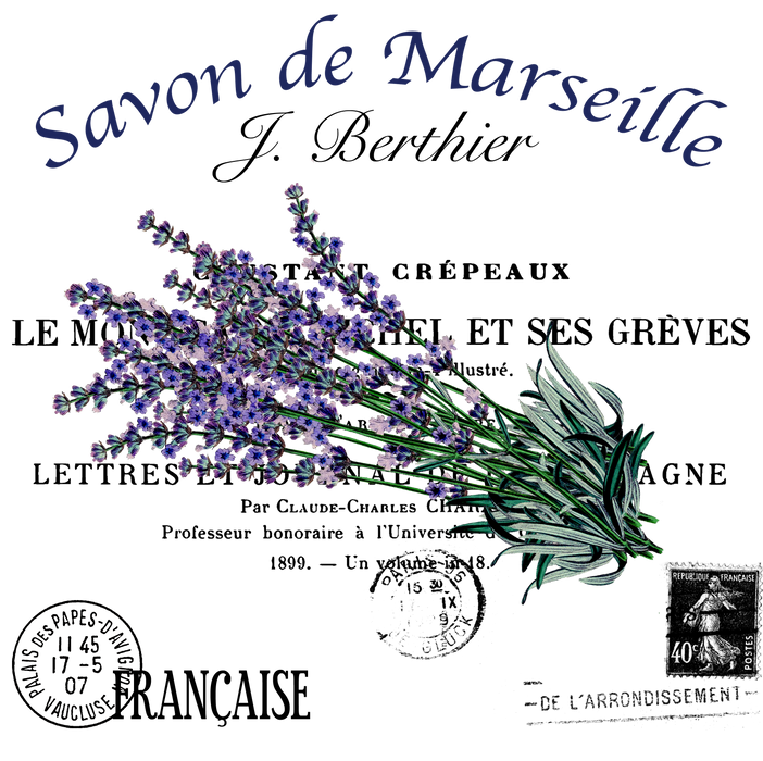 Savon de Marseille Lavender French