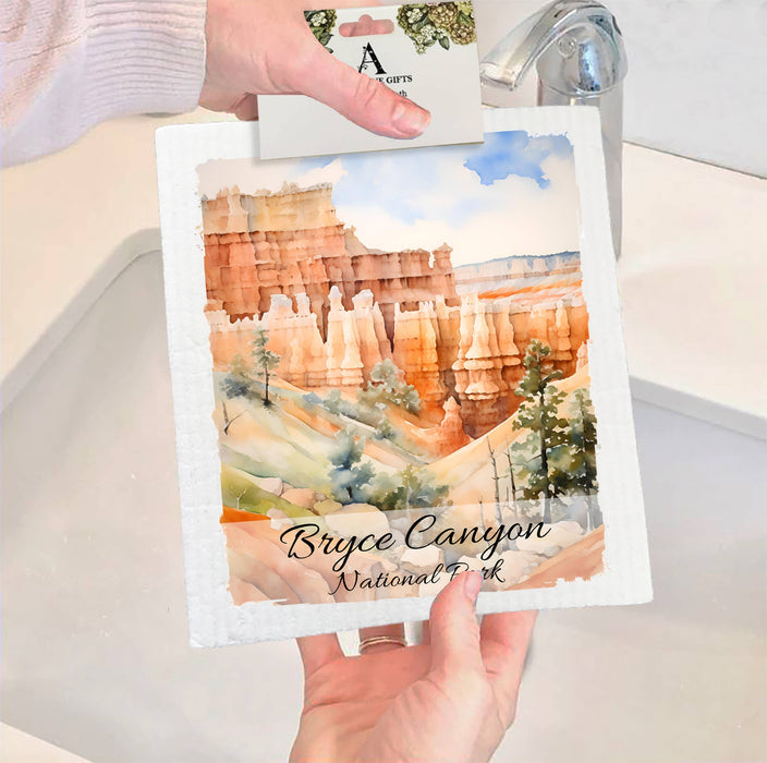 Bryce Canyon National Park Utah SWEDISH DISH CLOTH
