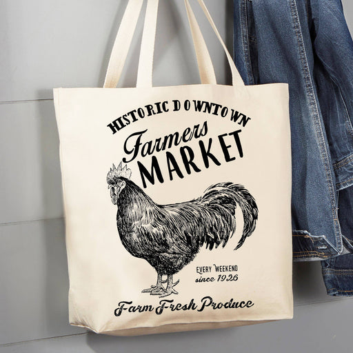 Cotton Canvas Tote Bag