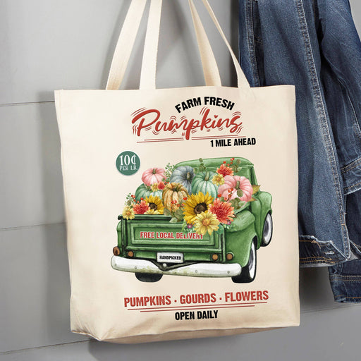 Cotton Canvas Tote Bag