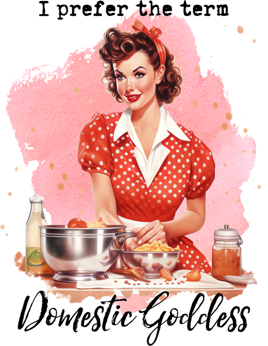 Domestic Goddess Retro Housewife
