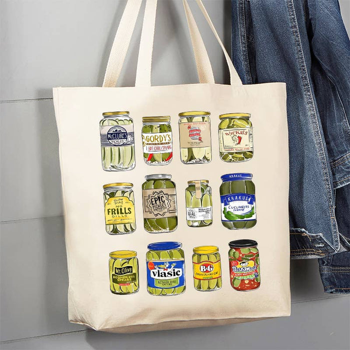 Pickles Vintage Pickles Canvas Tote Bag