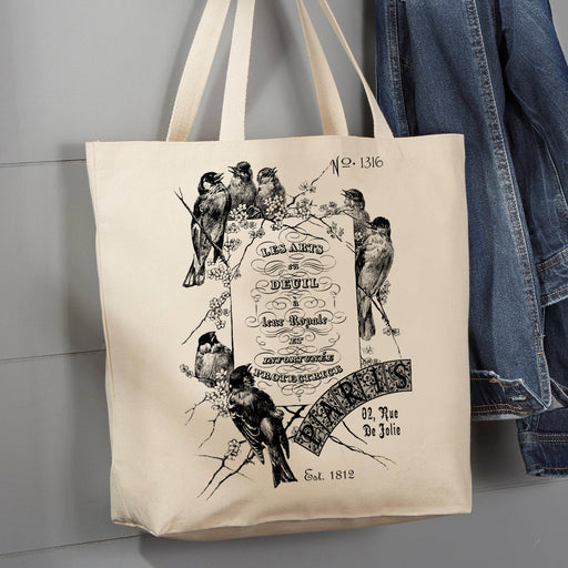 Cotton Canvas Tote Bag