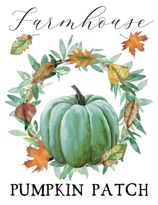 Farmhouse Pumpkin Patch Wreath