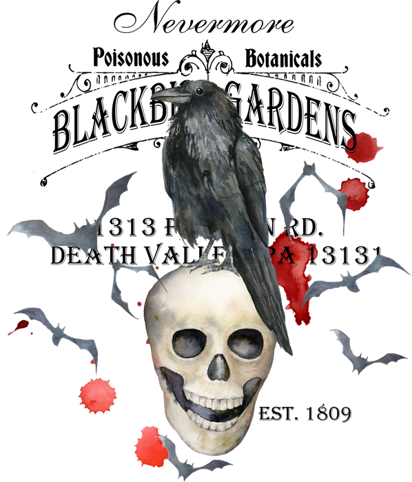 Blackbird Garden Crow Halloween