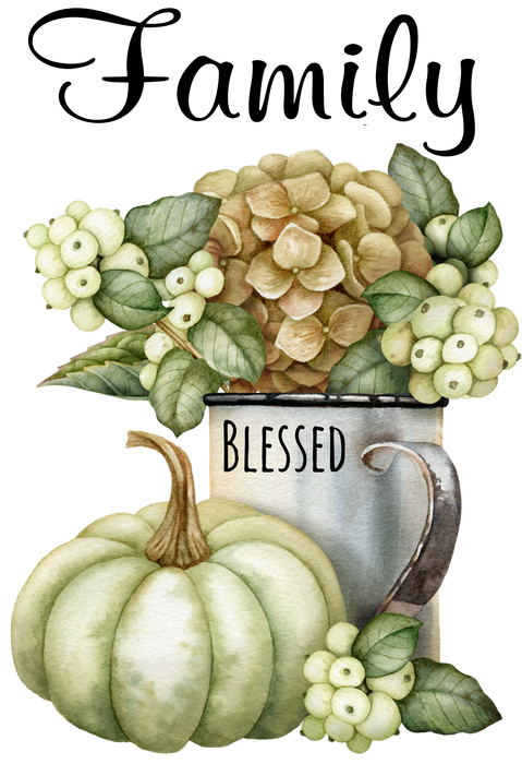 Fall Autumn Family Pumpkin