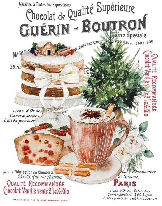 French Christmas Cookies Pastries